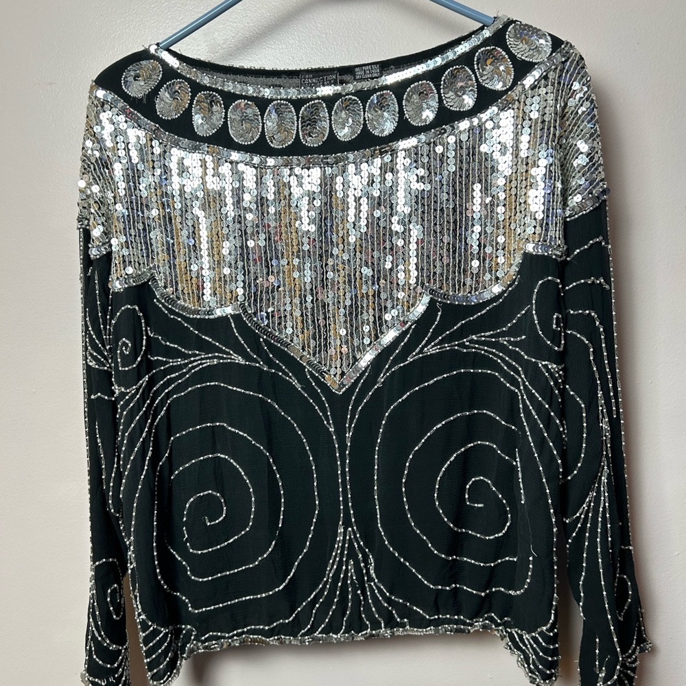 Sequin top